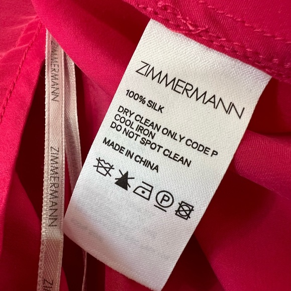 ZIMMERMAN Wrap Mini Dress US:6 - Picture 9 of 11